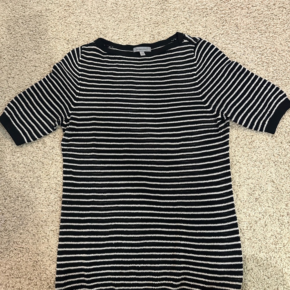 Classiques Entier Black and White Knit Top